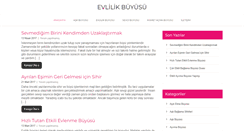 Desktop Screenshot of evlilikbuyusu.com.tr